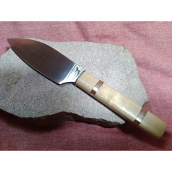 Couteau Deba Inox Bronze et...